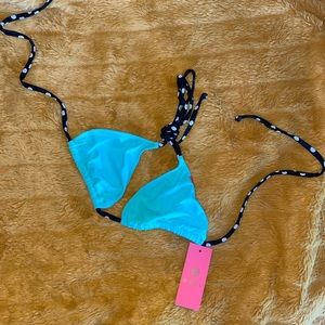 Never Worn Doll Triangle Bikini TOP